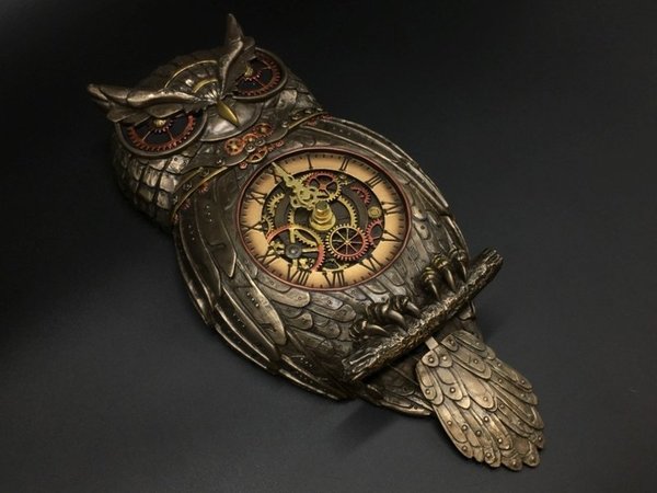 Steampunk Uhr - OWL VERONESE (WU77195A4)
