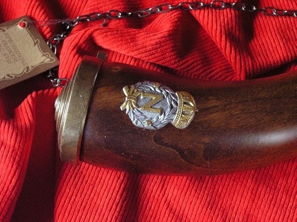 Napoleons Holz Hörner Schießpulver Behälter (WPPO)